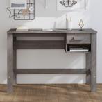 vidaXL Bureau HAMAR 110x40x75 cm massief grenenhout, Verzenden