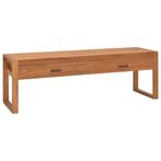 vidaXL Tv-meubel 140x40x45 cm teakhout, Huis en Inrichting, Verzenden, Nieuw