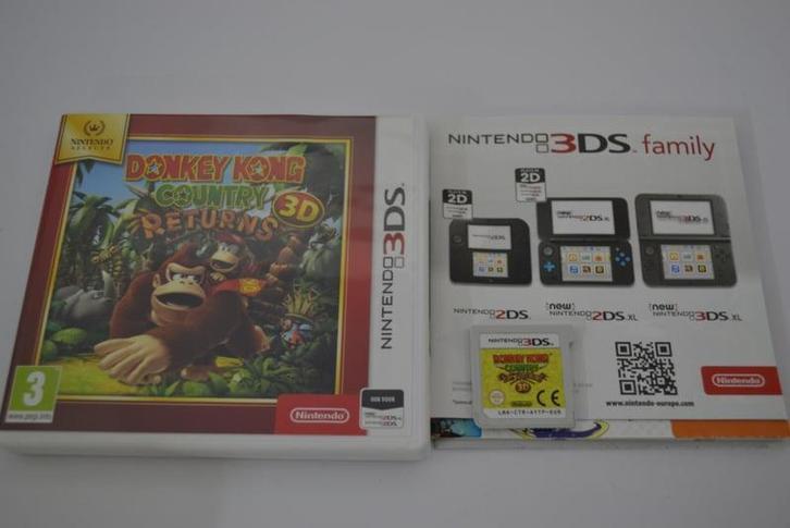 Donkey Kong Country Returns (3DS HOL), Games en Spelcomputers, Games | Nintendo 2DS en 3DS