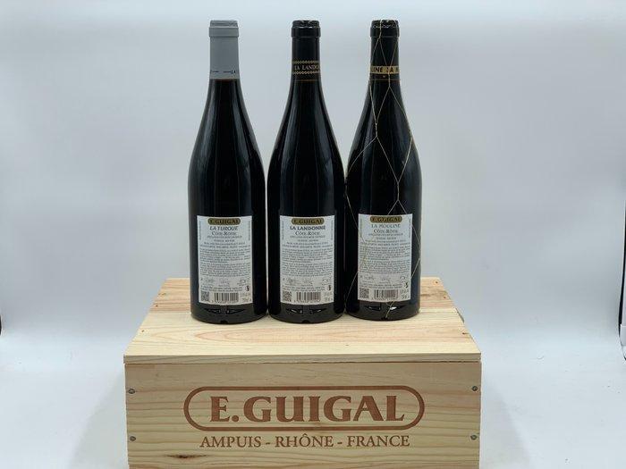 2020 Guigal Coffret Trilogie Côte-Rôtie, La Turque, La, Verzamelen, Wijnen
