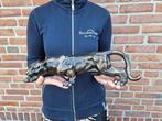 Beeld, (XL) Panther Statue 4KG 41CM - 10.5 cm - IJzer, Antiek en Kunst