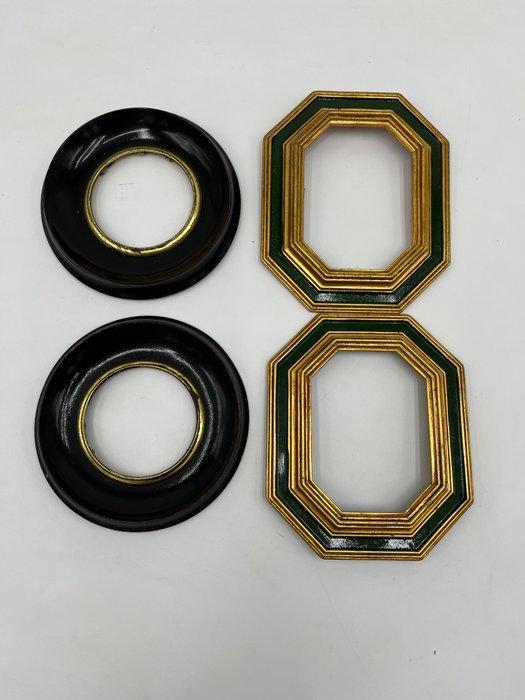 Lijst (4) - Hout - Set van kaders, Antiek en Kunst, Antiek | Overige Antiek