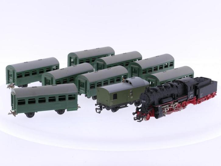 Schaal TT Zeüke 2230 stoomlocomotief met losse tender met.., Hobby en Vrije tijd, Modeltreinen | Overige schalen, Gelijkstroom