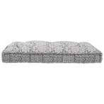 vidaXL Pallet Sofa Kussen Lichtgrijs Stof, Huis en Inrichting, Verzenden, Nieuw