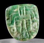 Maya Jade Pre-Columbiaanse erfstuk hanger - 32 mm, Verzamelen