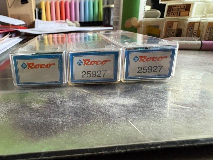 Roco N - 25927 - Model treinwagon (3) - Drie Roco platte, Hobby en Vrije tijd, Modeltreinen | N-Spoor