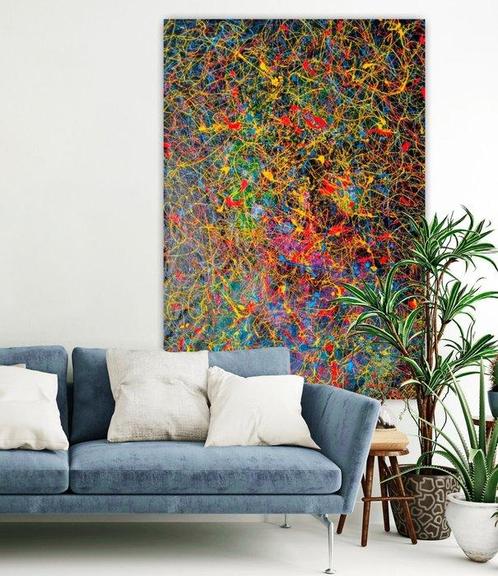 Gabriel Alba - Psicodelia 16 XXL NO RESERVE, Antiek en Kunst, Kunst | Schilderijen | Modern