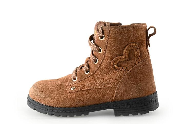 Nelson Veterboots Meisjes in maat 27 Cognac, Kinderen en Baby's, Kinderkleding | Schoenen en Sokken, Jongen of Meisje, Schoenen