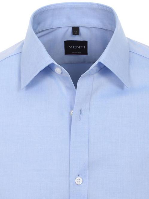 Venti Overhemd Lichtblauw Body Fit Kent Kraag 001420-115, Kleding | Heren, T-shirts, Verzenden