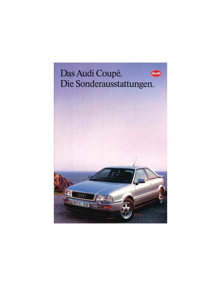 1991 AUDI COUPE BROCHURE DUITS, Livres, Autos | Brochures & Magazines