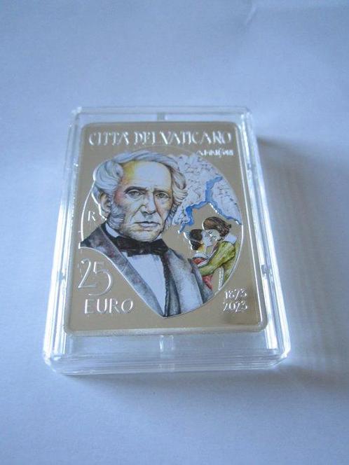 Vaticaan. 25 Euro 2023 Manzoni Proof colorata, Postzegels en Munten, Munten | Europa | Euromunten