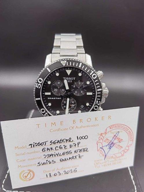Tissot - Seastar 1000 - Sans Prix de Réserve - Homme - 2020, Handtassen en Accessoires, Horloges | Heren