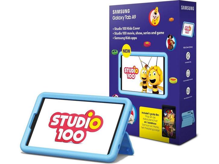 Samsung Galaxy Tab A9 - Tablet - 4GB RAM - 64GB opslag -, Computers en Software, Android Tablets, Zo goed als nieuw, Verzenden