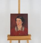 Nicolaas Pieneman (1880-1938) - Portret van een vrouw in het, Antiek en Kunst