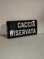 Caccia - 1960s - Reclamebord - Aluminium, Emaille