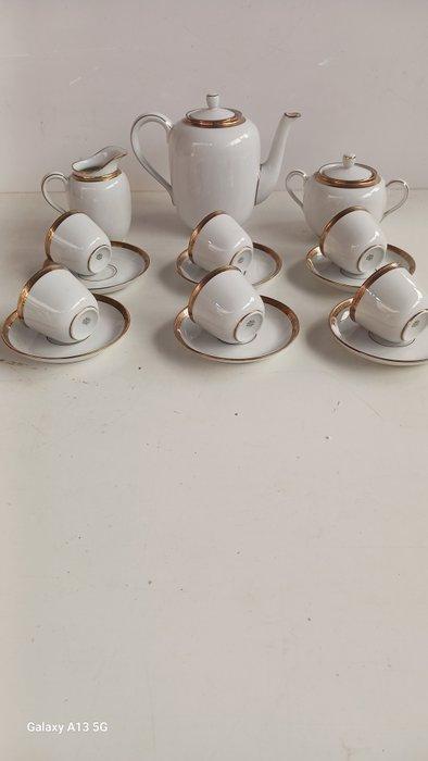 Richard Ginori - Koffieservies (15) - Porselein, Antiek en Kunst, Antiek | Meubels | Tafels