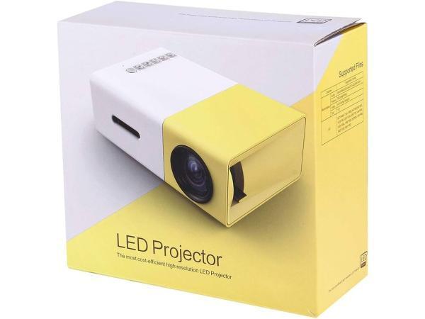 Veiling - Mini LED Projector – Compact beamer met HDMI en, Audio, Tv en Foto, Beamers