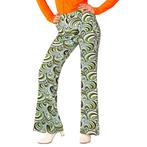 Disco 70S Broek Groen Dames, Kleding | Dames, Verzenden, Nieuw