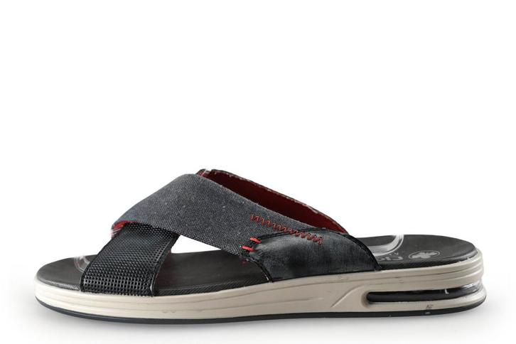 Rieker Slippers in maat 42 Blauw, Kleding | Heren, Schoenen, Blauw, Zo goed als nieuw, Slippers, Verzenden