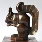 Max Le Verrier (1891-1973) - Mascotte - Bronze, Marbre