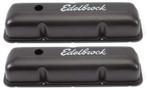 Ford FE 332-428 klepdeksels edelbrock zwart, Verzenden