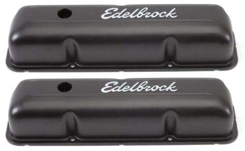 Ford FE 332-428 klepdeksels edelbrock zwart, Auto-onderdelen, Overige Auto-onderdelen, Nieuw, Ophalen of Verzenden