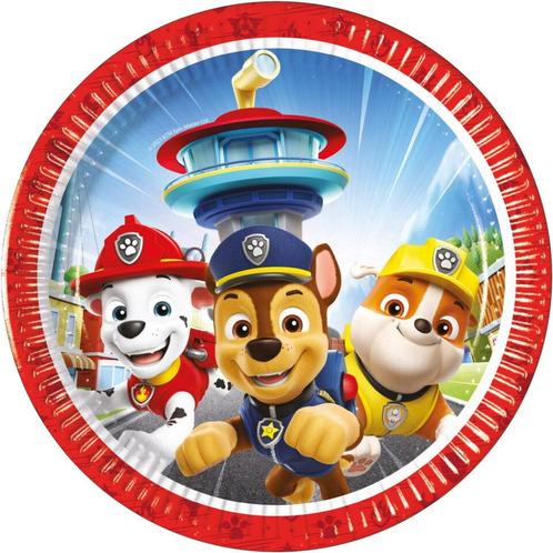 Paw Patrol Borden Rescue Heroes 20cm 8st, Hobby en Vrije tijd, Feestartikelen, Nieuw, Verzenden