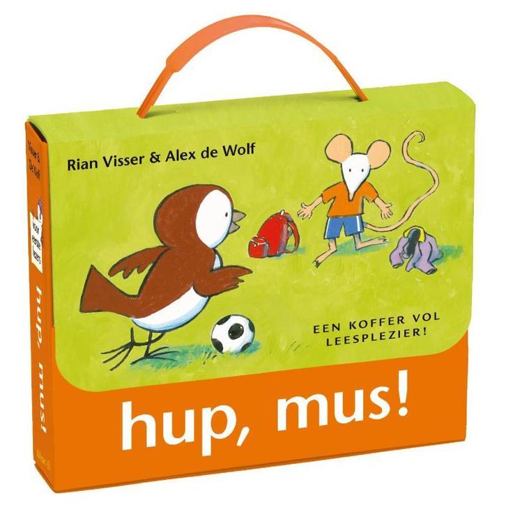 Mus aan de bal / Hup, Mus / 1 9789025761233 Rian Visser, Boeken, Kinderboeken | Jeugd | onder 10 jaar, Gelezen, Verzenden