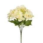 Hortensia 30cm hydrangea bush creme zijdebloem flowerwall, Nieuw