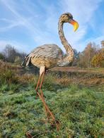 Beeld, Lifelike Crane bird - 135 cm - IJzer, Antiek en Kunst