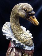 Beeldje Steampunk Eend (XL) - Beeldje, Grote Eend Steampunk, Antiek en Kunst