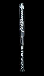 Moontje - Cocaine Baseball Bat black edition.