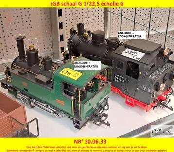 LGB à vendre. Locomotives, wagons, rails, ponts, décor beschikbaar voor biedingen