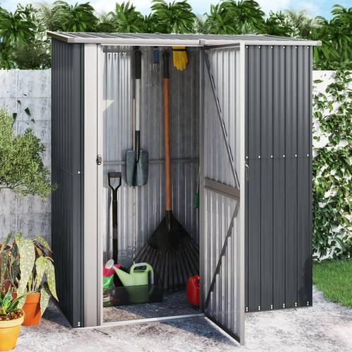 vidaXL Tuinschuur 180,5x97x209,5 cm gegalvaniseerd staal, Tuin en Terras, Tuinhuizen, Nieuw, Verzenden