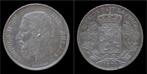 Belgium Leopold Ii 5 frank 1870 zilver, Verzenden, België