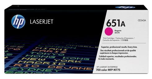 HP - HP 651A (CE343A) toner magenta (origineel), Computers en Software, Printerbenodigdheden, Toner, Nieuw, Ophalen of Verzenden