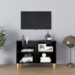 vidaXL Tv-meubel met massief houten poten 69,5x30x50 cm, Huis en Inrichting, Kasten |Televisiemeubels, Verzenden, Nieuw