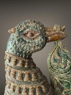 Indiase pauw - Hout - India - Begin 20e eeuw, Antiek en Kunst