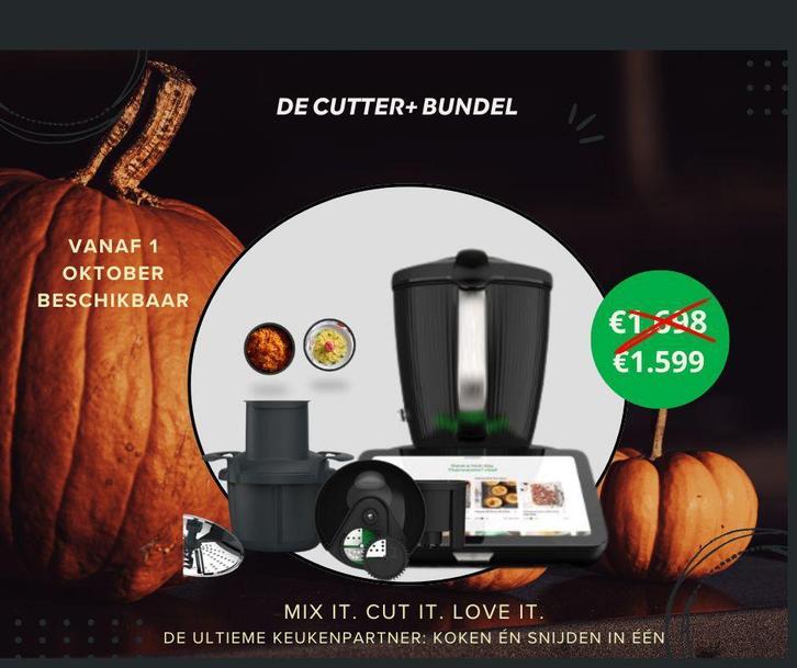 0%! Thermomix TM7+cutter Betaal in 12,18 of 24 maand aan 0%, Elektronische apparatuur, Keukenmixers, Nieuw, Verzenden