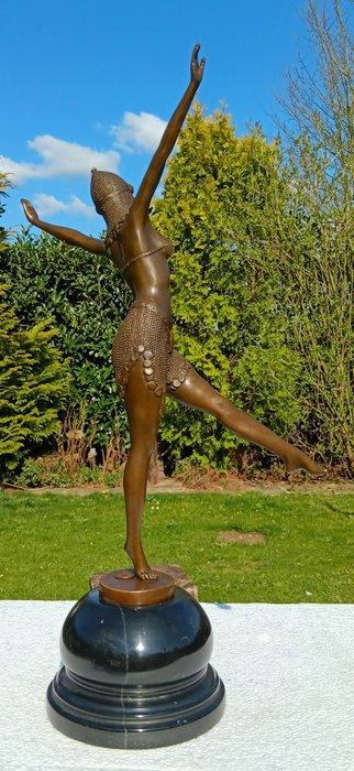 naar chiparus - sculptuur, the dancer of palmyra - 47 cm -, Antiek en Kunst, Kunst | Designobjecten