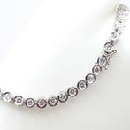 Armband Platina - 3.00ct. tw. Diamant (Natuurlijk), Handtassen en Accessoires, Armbanden, Nieuw