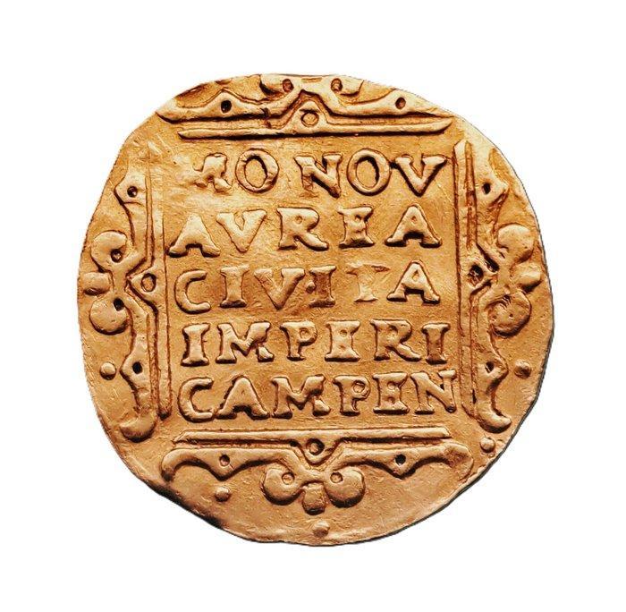 Nederland, Kampen Dukaat 1648, Postzegels en Munten, Munten | Nederland