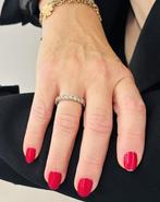 Bague - 18 carats Or blanc - 2.20ct. tw. Diamant (Couleur