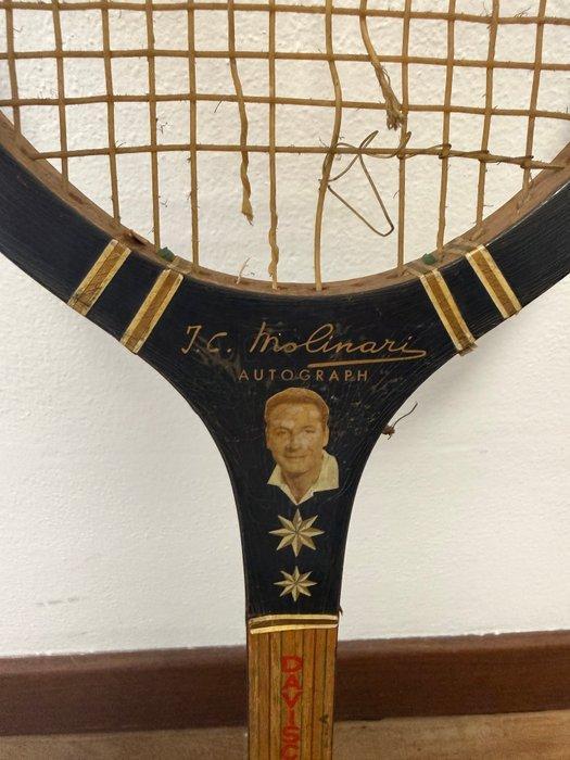 Tennis - molinari - 1970 - Tennisracket, Verzamelen, Overige Verzamelen