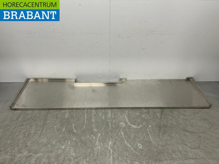 Plan de travail en acier inoxydable 283 x 65,5 cm Horeca, Articles professionnels, Horeca | Autre, Envoi