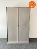 Roldeurkast - Ahrend - 195x120x45cm - wit met witte roldeure, Werkplek, Ophalen of Verzenden, Gebruikt, Kast