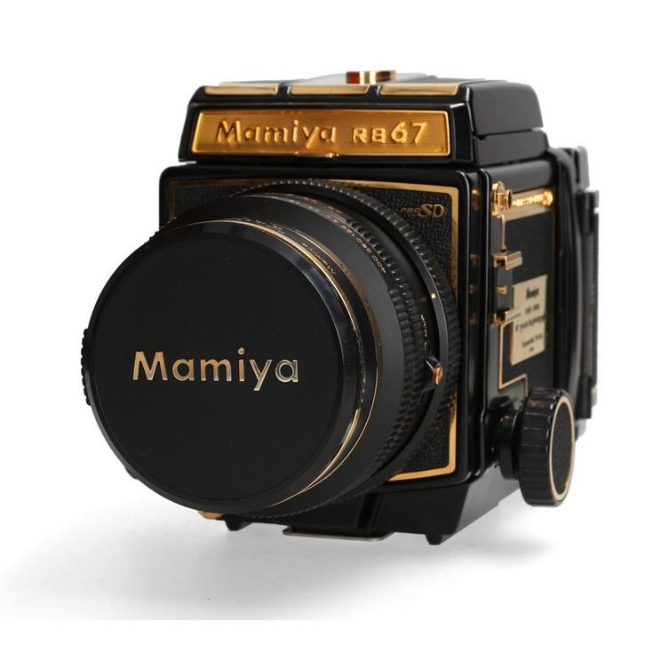 Mamiya RB67 Pro SD Gold KL 127mm F3.5 50 Years, Audio, Tv en Foto, Fotografie | Fotostudio en Toebehoren, Ophalen of Verzenden
