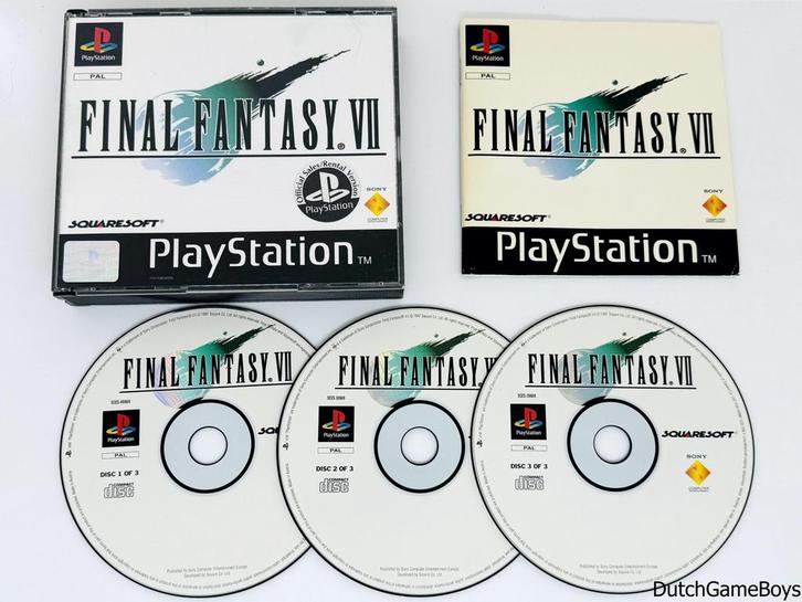 Playstation 1 / PS1 - Final Fantasy VII - Official Sales / R, Games en Spelcomputers, Games | Sony PlayStation 1, Gebruikt, Verzenden