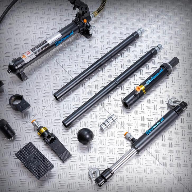 Datona Hydraulische uitdeukset en trekpers - Datona, Doe-het-zelf en Bouw, Gereedschap | Overige machines, Ophalen of Verzenden