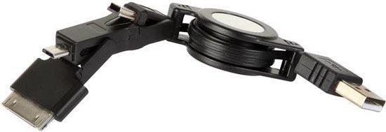 2dekans | Usb Naar Mini Usb + Micro Usb + Ipad/Ipod -, Computers en Software, Apple iPads, Ophalen of Verzenden